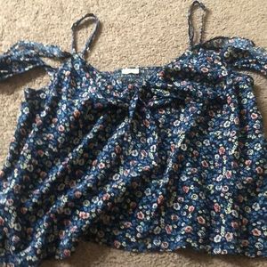 hollister off the shoulder blouse